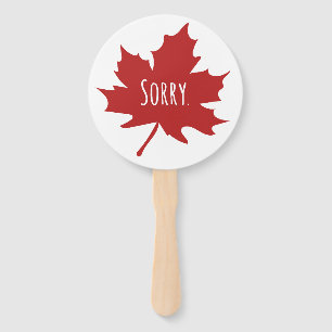 Abanico Canadiense gracioso