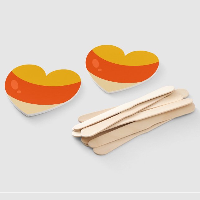 Abanico Candy Corn Halloween (No montado)