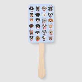 Abanico Caras De Perro Del 4 De Julio