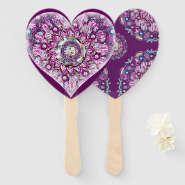 Abanico Cardinal Red Rosace