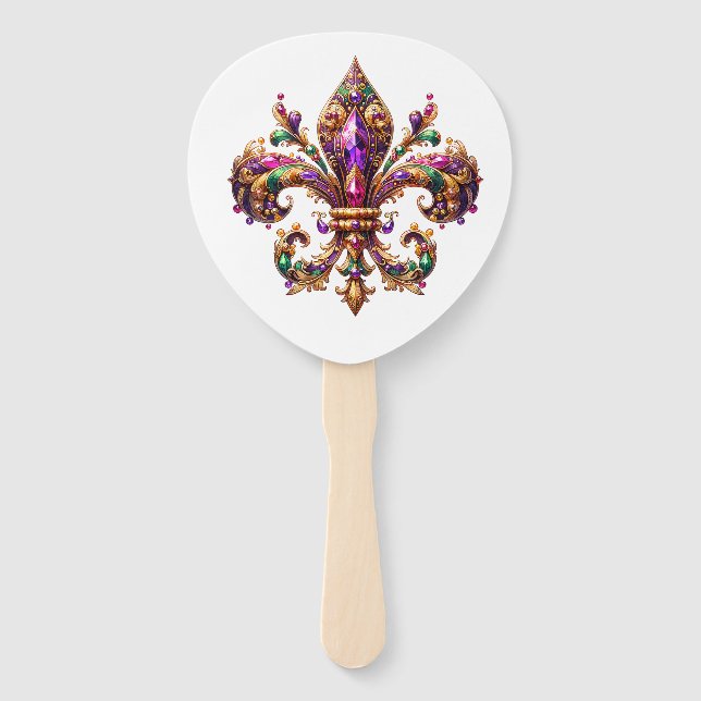 Abanico Carnaval     (Reverso)