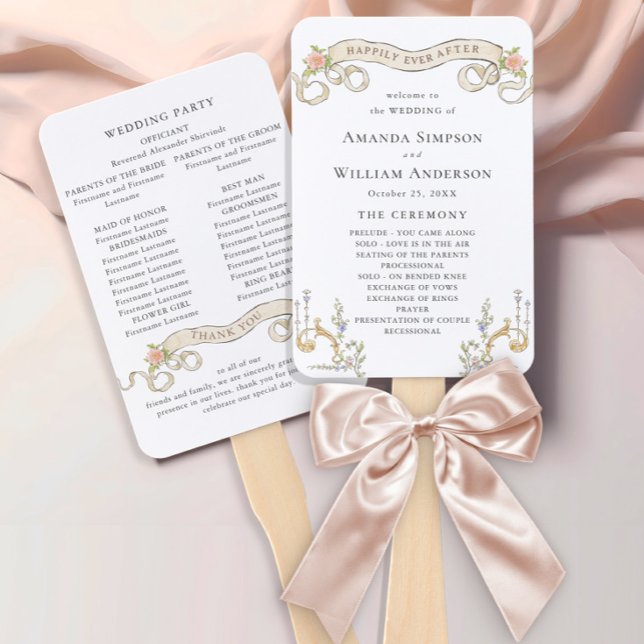 Abanico Ceremonia de Boda de la Orden Victoriana Grace Boh (Subido por el creador)