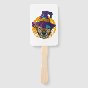 Abanico Cheetah Witch Funny Halloween Disstume espeluznant
