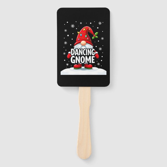 Abanico Christmas Gnome Dancing Gnome Family Christmas (5) (Anverso)