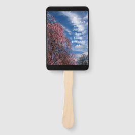 Abanico Cielo de abril con filipinas 4:4