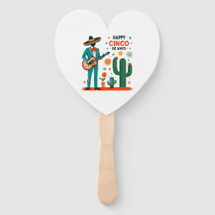 Abanico Cinco de mayo mariachi - Orgullo mexicano