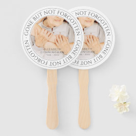 Abanico Cita conmemorativa Clásica Elegante Moda Foto Keep