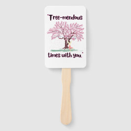 ABANICO CITA DE MENDUS DE ÁRBOL