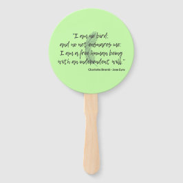 Abanico Cita II de Jane Eyre