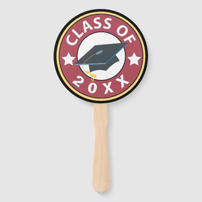 Abanico Clase de graduación (Anverso)