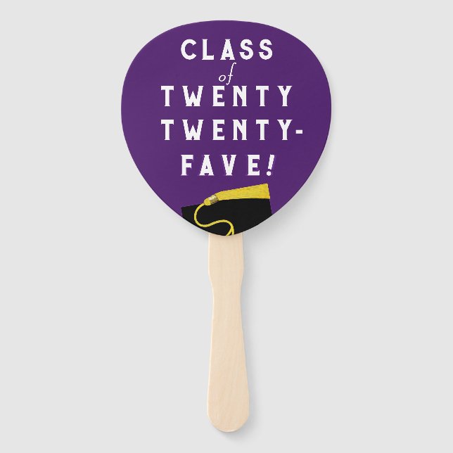 Abanico Clase de graduación de '25 (Anverso)
