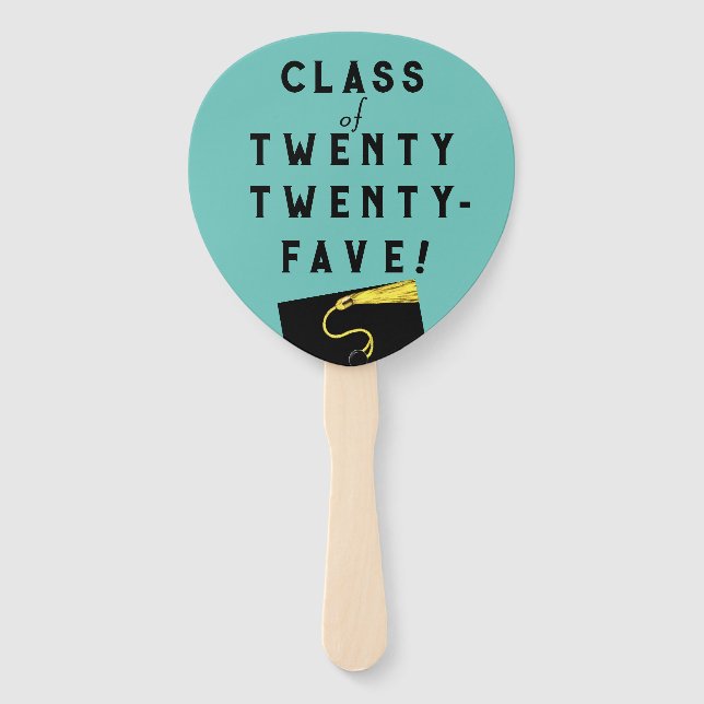 Abanico Clase de graduación de '25 (Anverso)