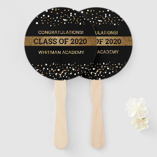 Abanico Clase de graduados universitarios personalizados d