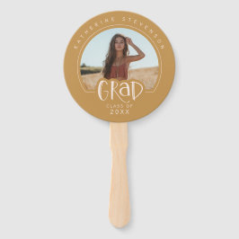 Abanico Clase moderna de Graduación de Foto 2025