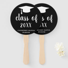 Abanico Clase Sencilla De Tablero De Mortero Graduación Mo