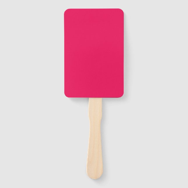 Abanico Color Rosa (Anverso)