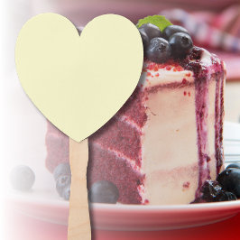 Abanico Color sólido amarillo de mantequilla | Clásico Ele