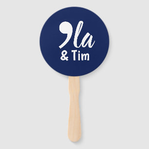 Abanico Comma Kamala y Tim 2024