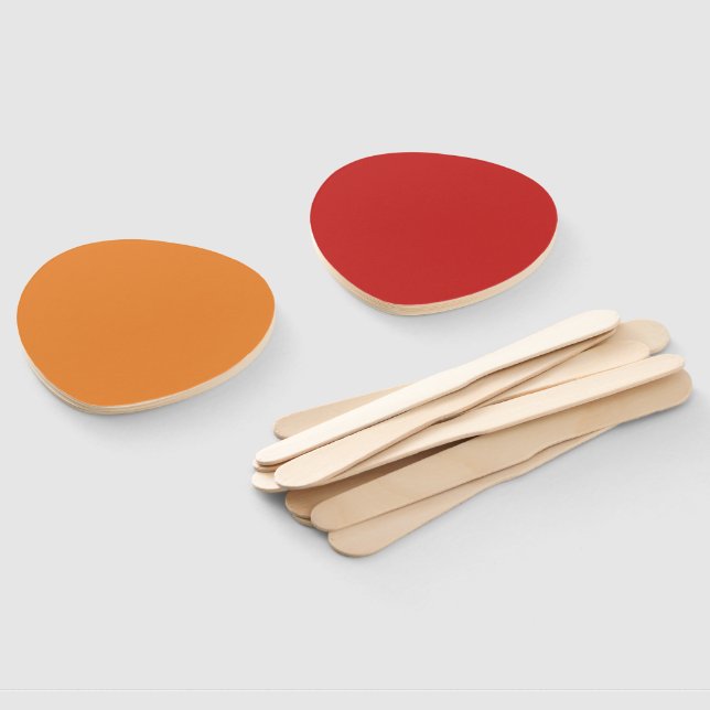 Abanico Conjunto de 10 plantillas en blanco AÑADIR TEXTO D (No montado)