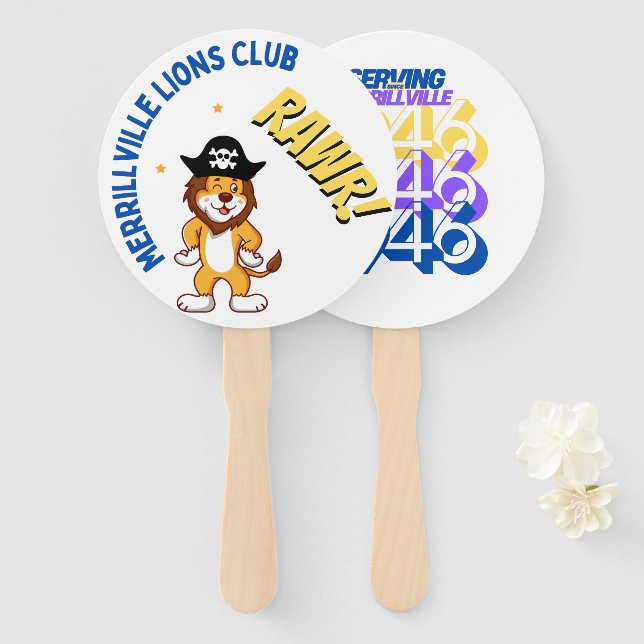 Abanico Conjunto de fans (Anverso y reverso)