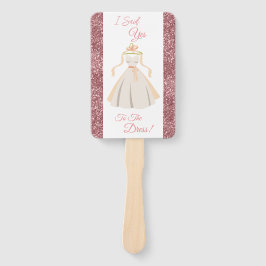 Abanico Conjunto de fans - Sí al vestido