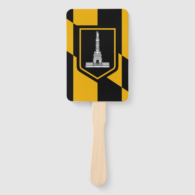 Abanico Conjunto patriótico de fanáticos con bandera de Ba (Anverso)