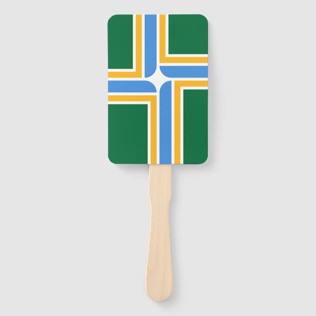 Abanico Conjunto patriótico de fanáticos con bandera de Po (Anverso)