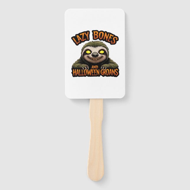 Abanico Copy of Lazy Bones and Halloween Groans - Creepy S (Anverso)