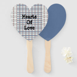 Abanico Corazones de amor