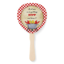 Crawfish Boil Pot Red Check Gingham