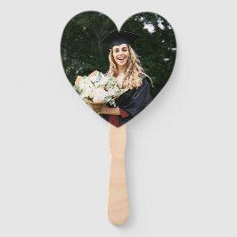 Abanico Crea Tu Propia Foto Personalizada de Graduado