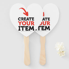 Abanico CREA-TU-PROPIO diseño personalizado de carga DIY C