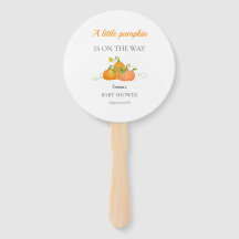 Cuidada pequeña calabaza caída Baby Shower