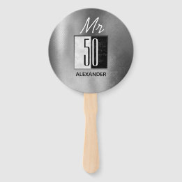 Abanico Cumpleaños 50
