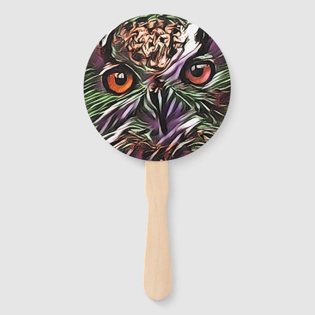 ABANICO CUTE OWL (Anverso)