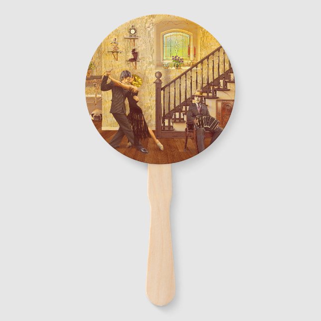 Abanico Dancing El Choclo a.k.a. The Tomboy (Anverso)