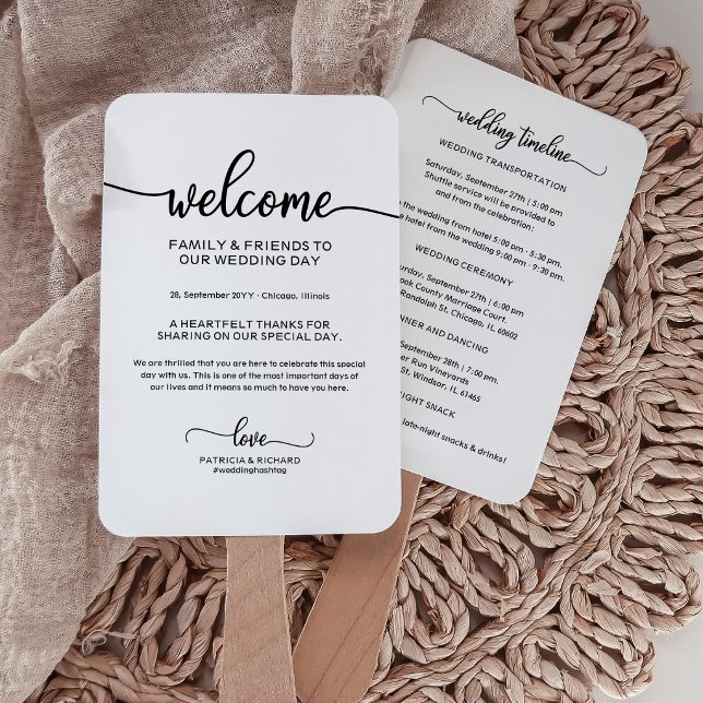 Abanico de mano para carta de bienvenida de boda m (Subido por el creador)
