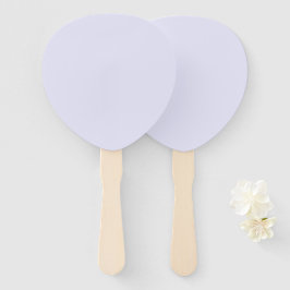 Abanico de Remo Morado Lavanda para Eventos Elegan