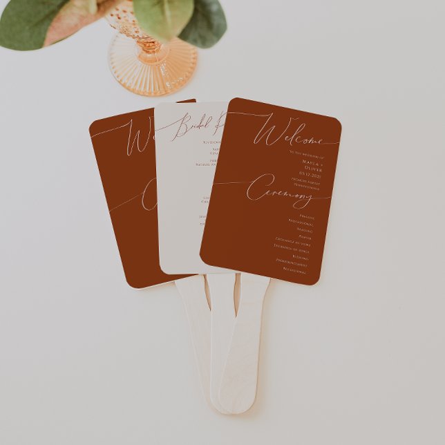 Abanico Desierto caprichoso | Programa de bodas de Terraco (Subido por el creador)