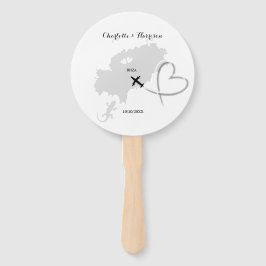 Abanico Destino de Boda de Ibiza