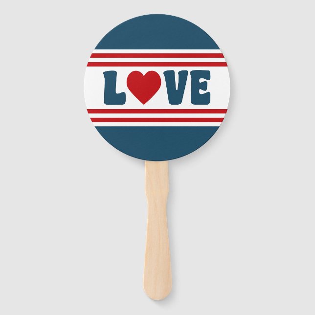 Abanico Diseño de amor (Anverso)