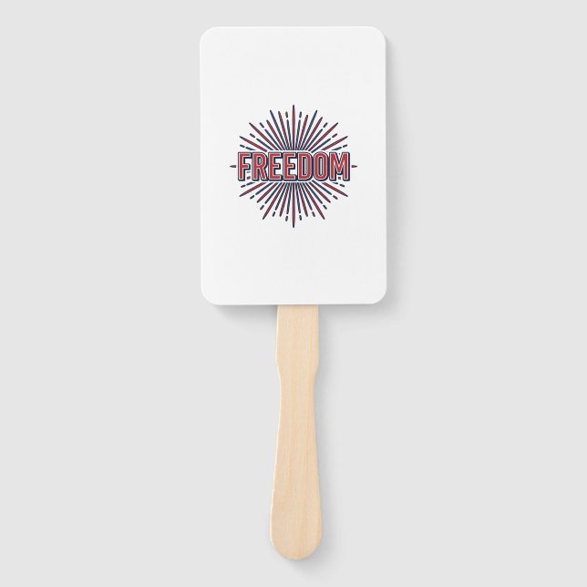 Abanico Diseño de camiseta vectorial de fuegos artificiale (Anverso)