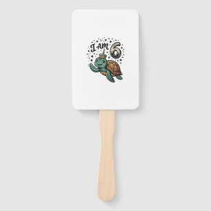 Abanico Diseño de camiseta vintage para cumpleaños 6 de to