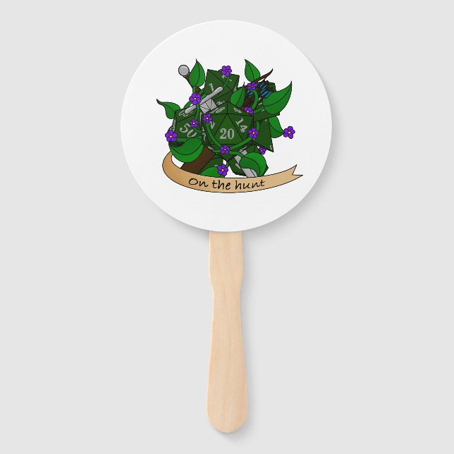 Abanico Diseño de dados de Ranger (Anverso)