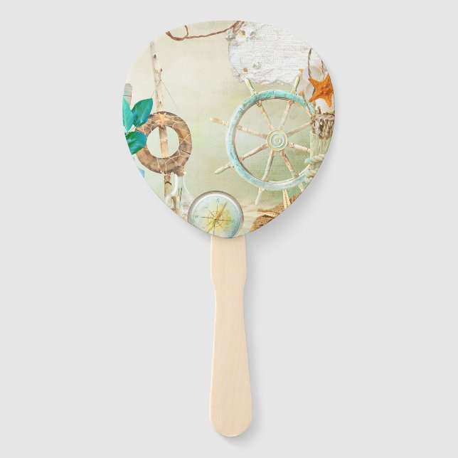 Abanico Diseño de serie náutica 2 (Anverso)