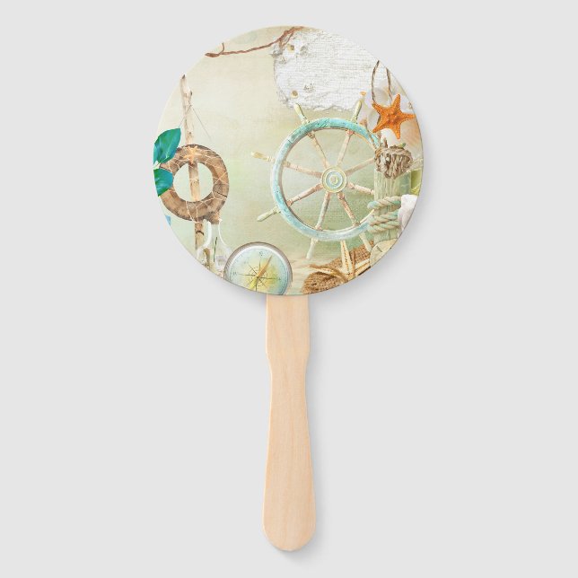 Abanico Diseño de serie náutica 2 (Anverso)