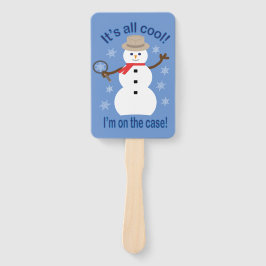 Abanico Diversión y fantasía, todo es un detective de Snow