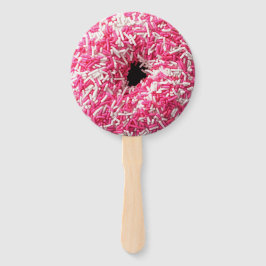 Abanico Donut Rosado blanco