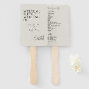 Abanico Dove Gray Boda Minimalista de moda