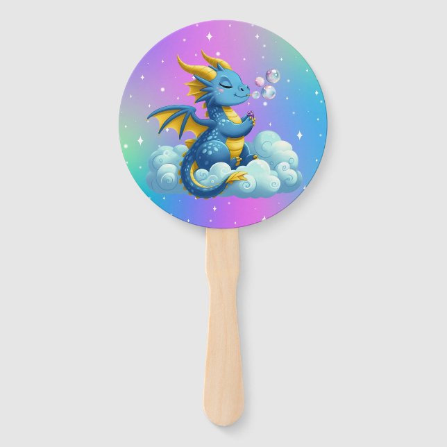 Abanico Dragón Cuto/Whimsical (Anverso)